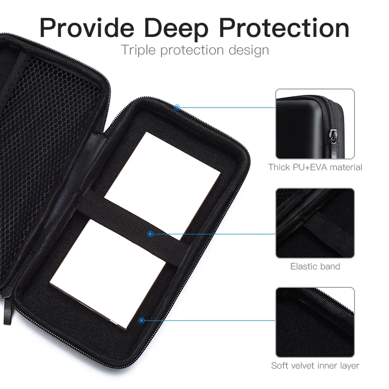 Vention Case Storage Bag Pouch High Quality Earphone HDD Organizer