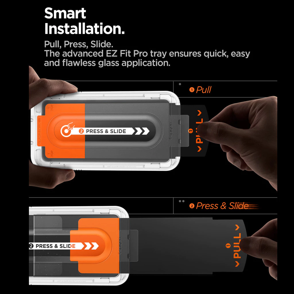 Spigen Tempered Glass Samsung Galaxy Z Fold 7 Glass tR EZ Fit Pro HD 9H Clear Anti Gores Scratch