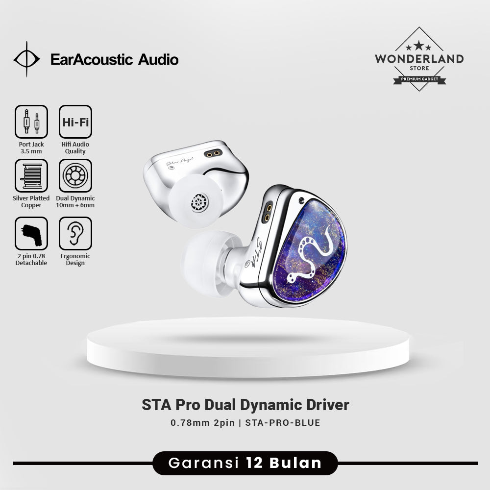 EarAcoustic STA Pro Ultra Dual Magnetic Graphene Diaphragm Driver IEM In Ear Monitor Earphone