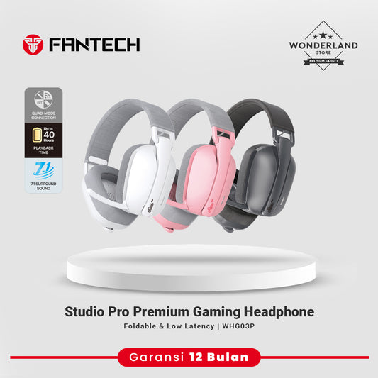 Fantech Studio Pro WHG03P Virtual 7.1 Headset Gaming Wireless Bluetooth