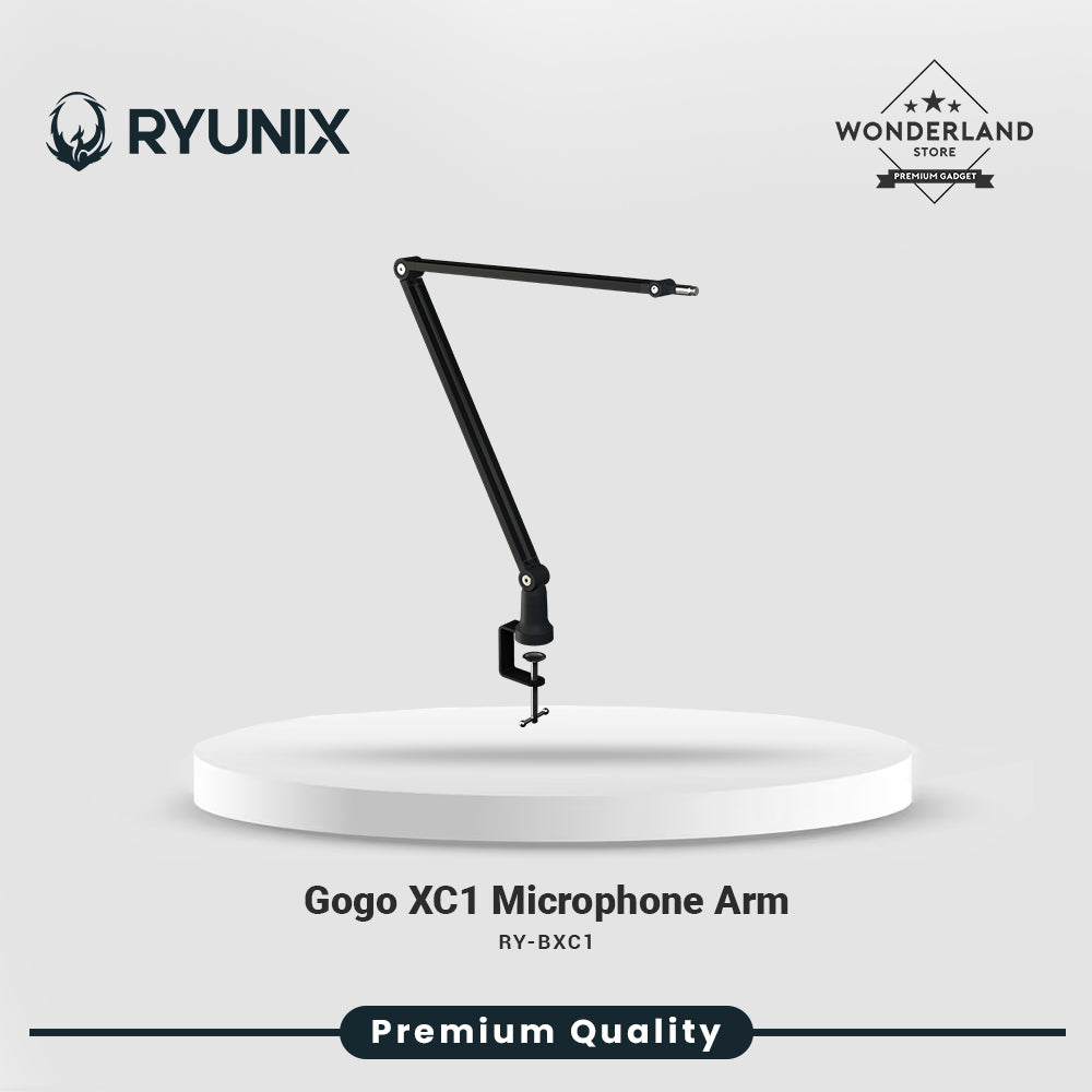 Sades Ryunix Uta CX1 / CX-1 Noise Reduction Mic Condenser Gaming Microphone Gogo XC1 Boom Arm