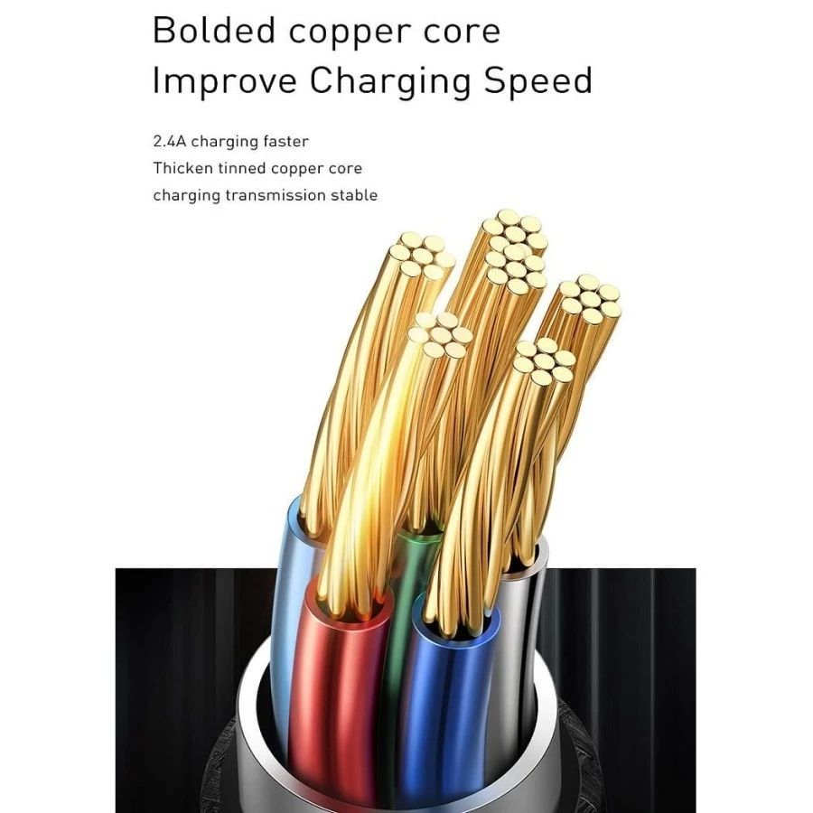 Mcdodo Kabel Micro USB 2A Auto Power Off LED Indicator CA-6200