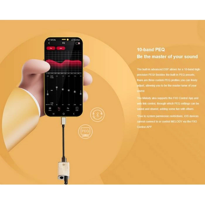 FiiO Snowsky Melody Dual CS43131 Portable Dongle DAC & Headphone amplifier