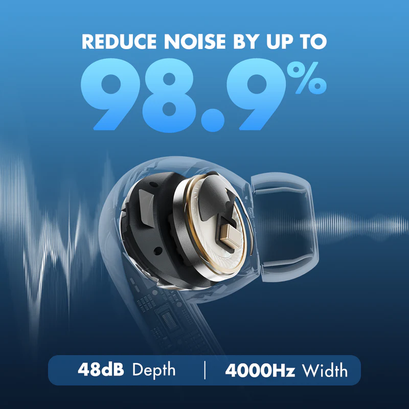 Roseselsa EarFree i5 Bluetooth 12mm DLC Dynamic Driver True Wireless TWS