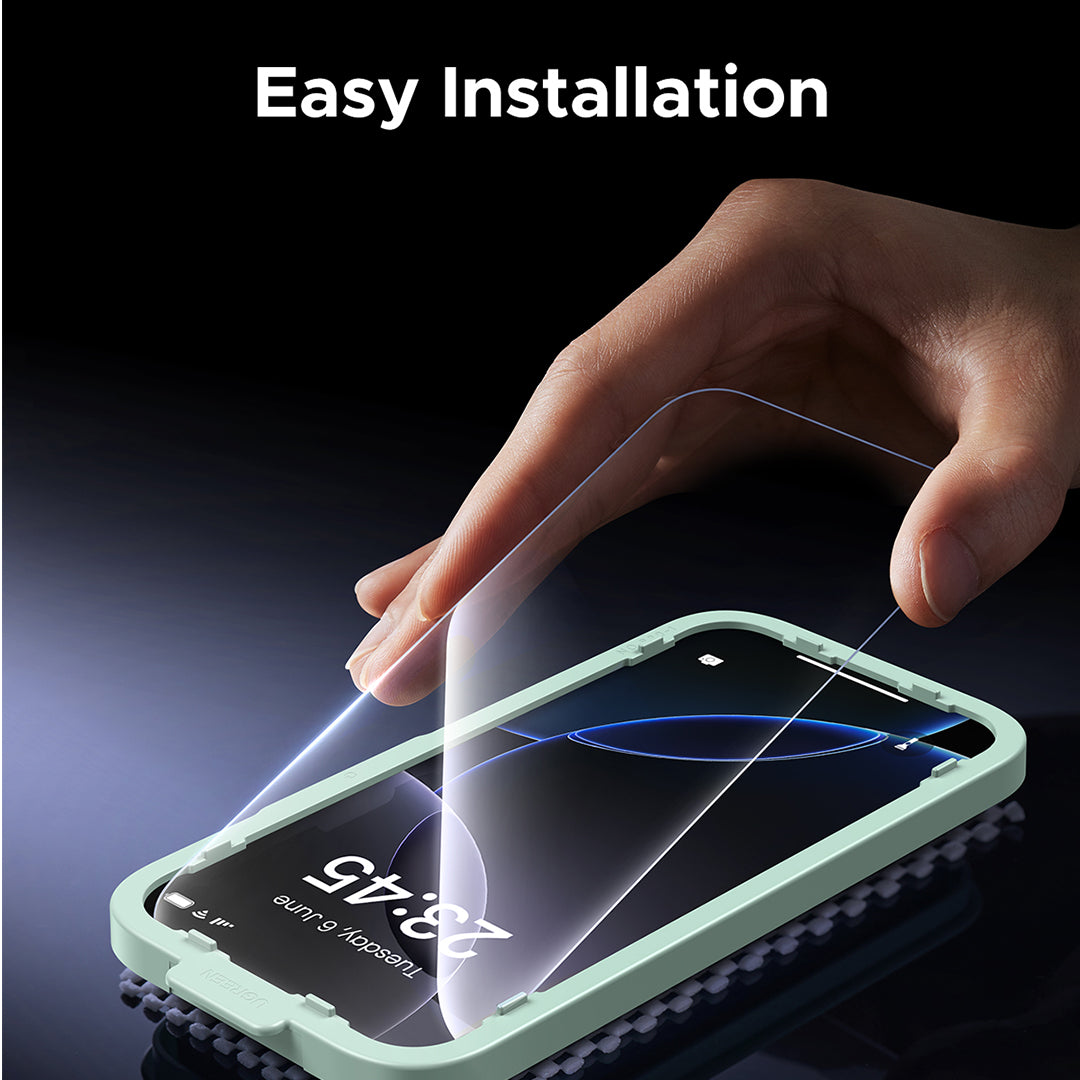 Ugreen Tempered Glass Anti Reflective Clear Anti Spy Privacy for iPhone 17 Pro 17 ProMax