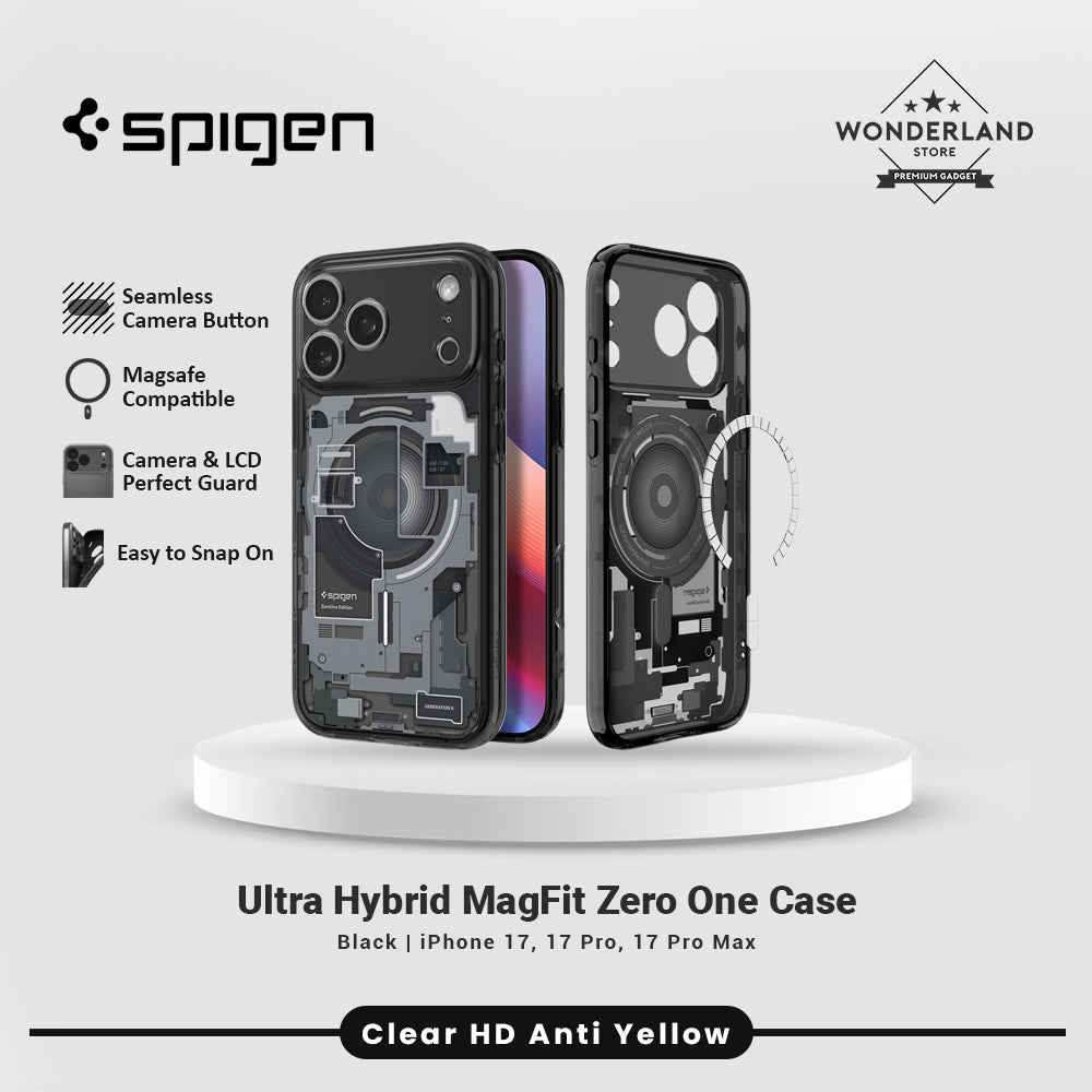 Spigen Case for iPhone 17 Series Spigen Ultra Hybrid Neo One Zero One T MagFit MagSafe Anti Shock Crack Slim Casing