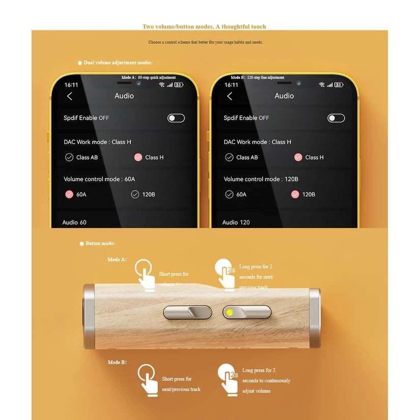 FiiO Snowsky Melody Dual CS43131 Portable Dongle DAC & Headphone amplifier