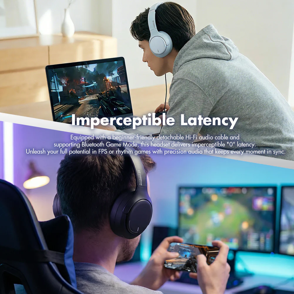 Roseselsa Cambrian Bluetooth Wireless Headphone ANC HR2 Planck Dynamic Driver