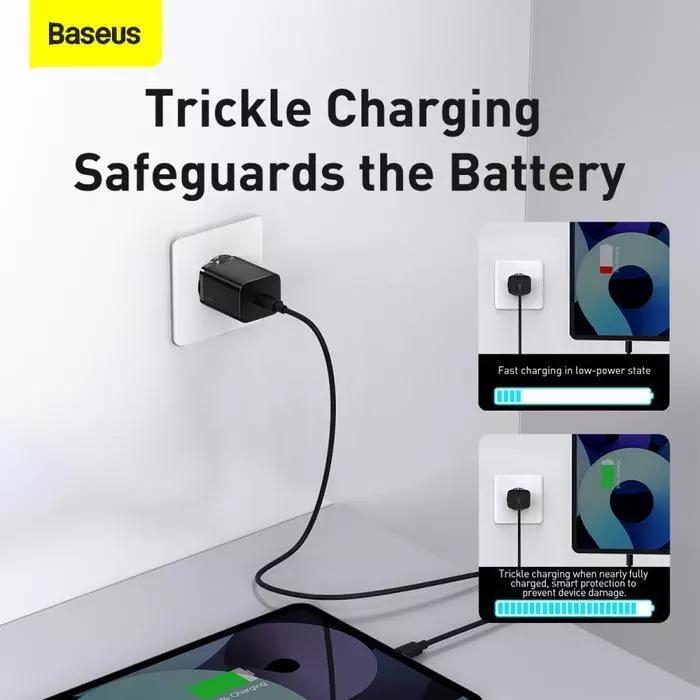 Baseus Super Si 30W USB-C EU Adaptor USB-C PD PPS Quick Charge