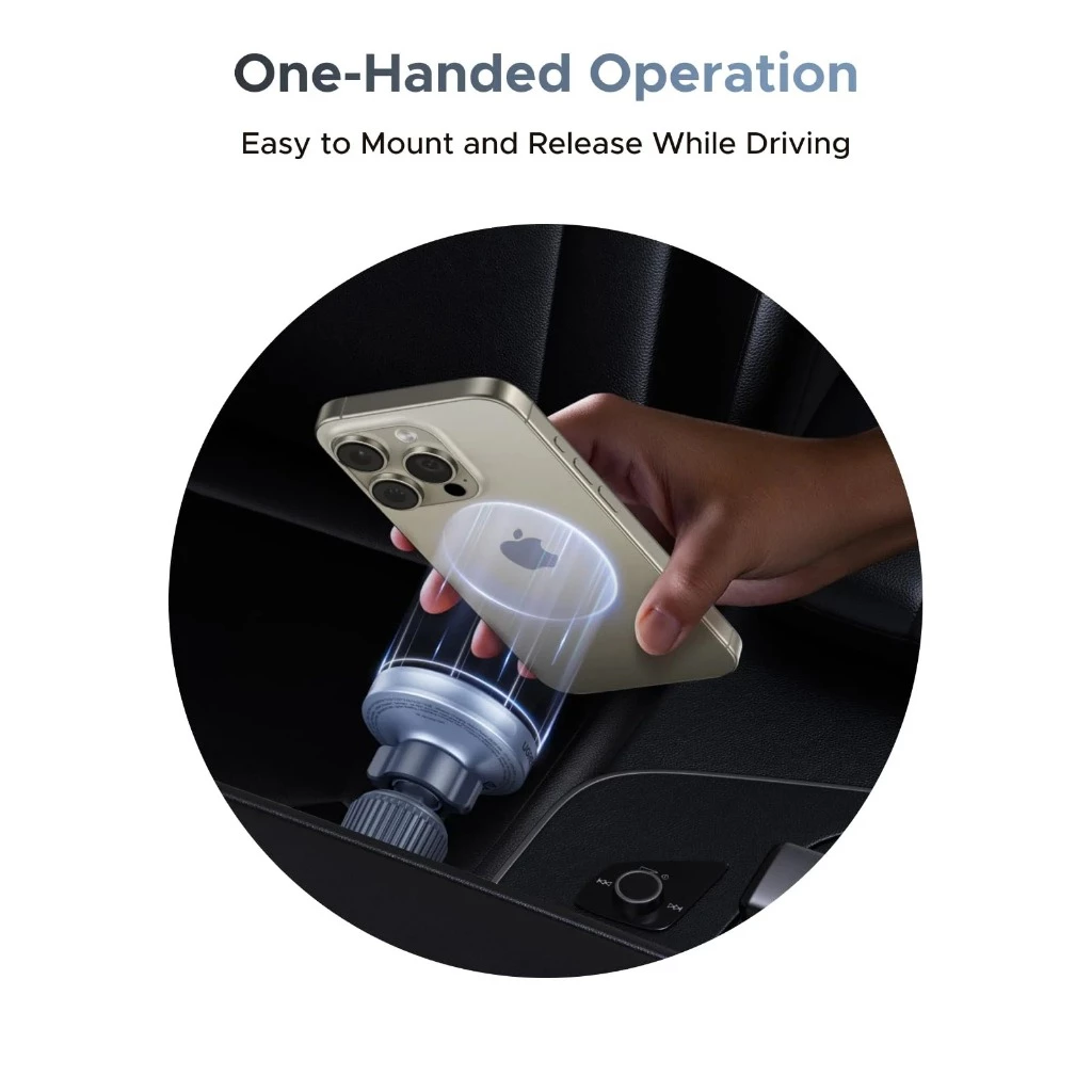 Ugreen Car Wireless Charger MagFlow Magnetic Qi2 Wireless Fast Charging 25W 55967