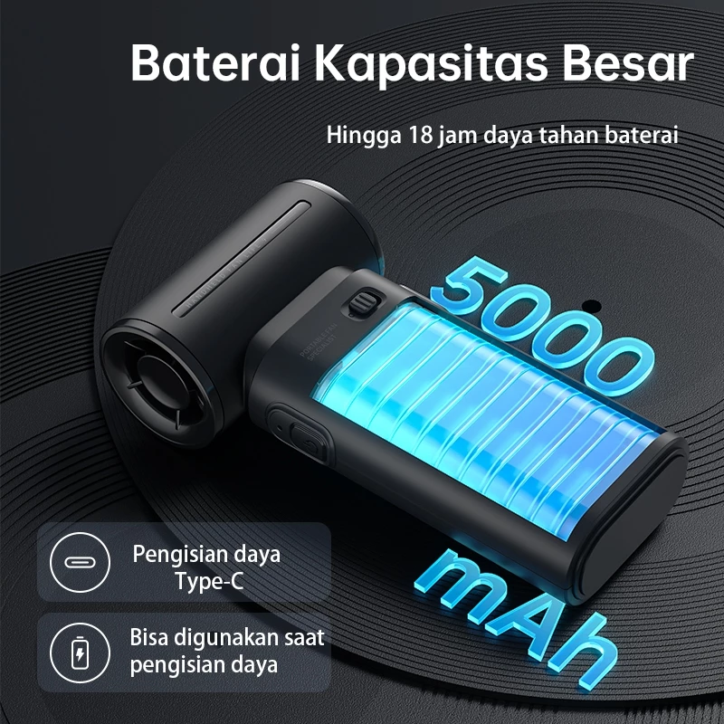 Jisulife Life9 Handheld Fan 5000mAh / 3600mAh - JISULIFE Hand Fan LIFE 9 5000mAh