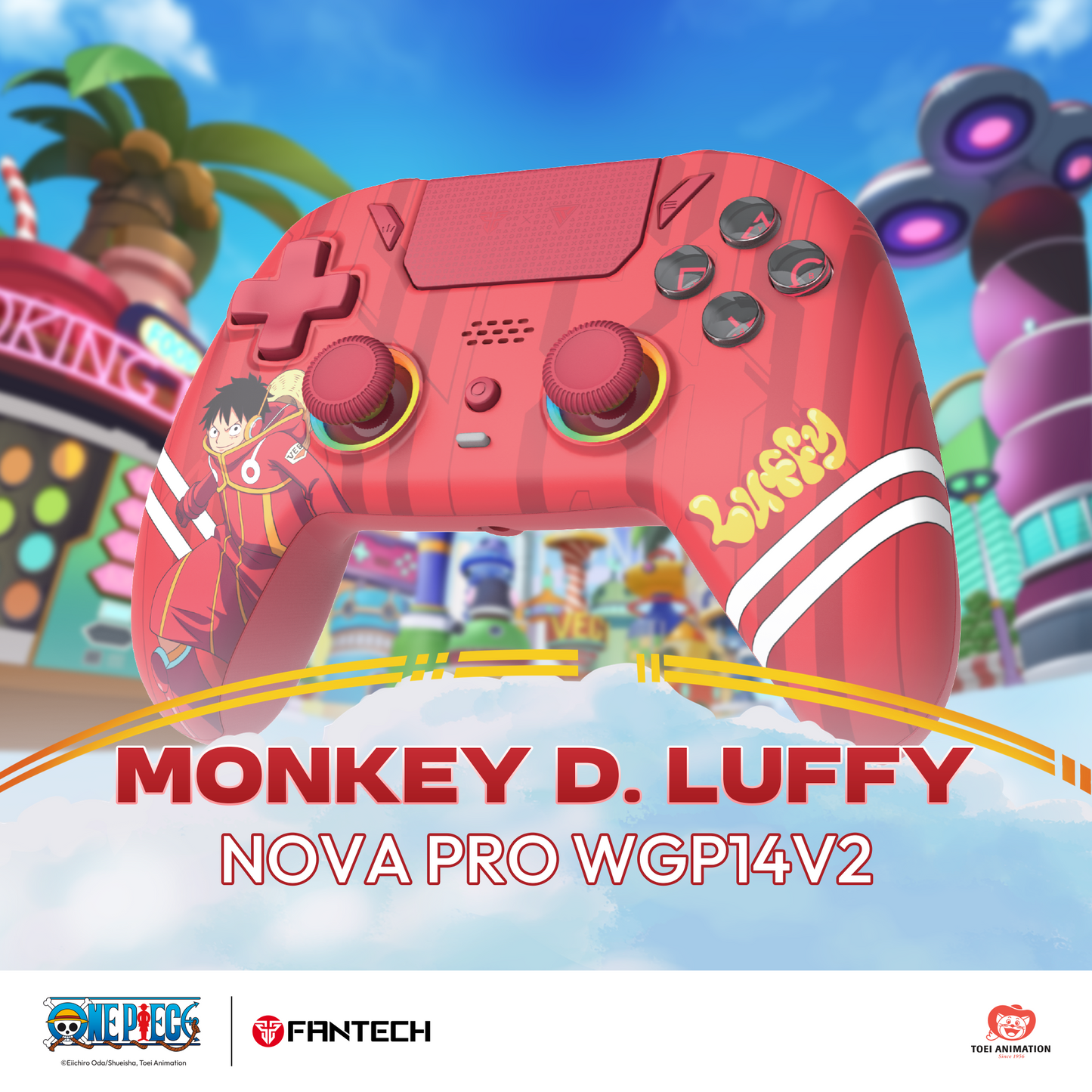 Fantech x One Piece Gamepad EOS Pro WGP15V2A Gamepad Limited Edition