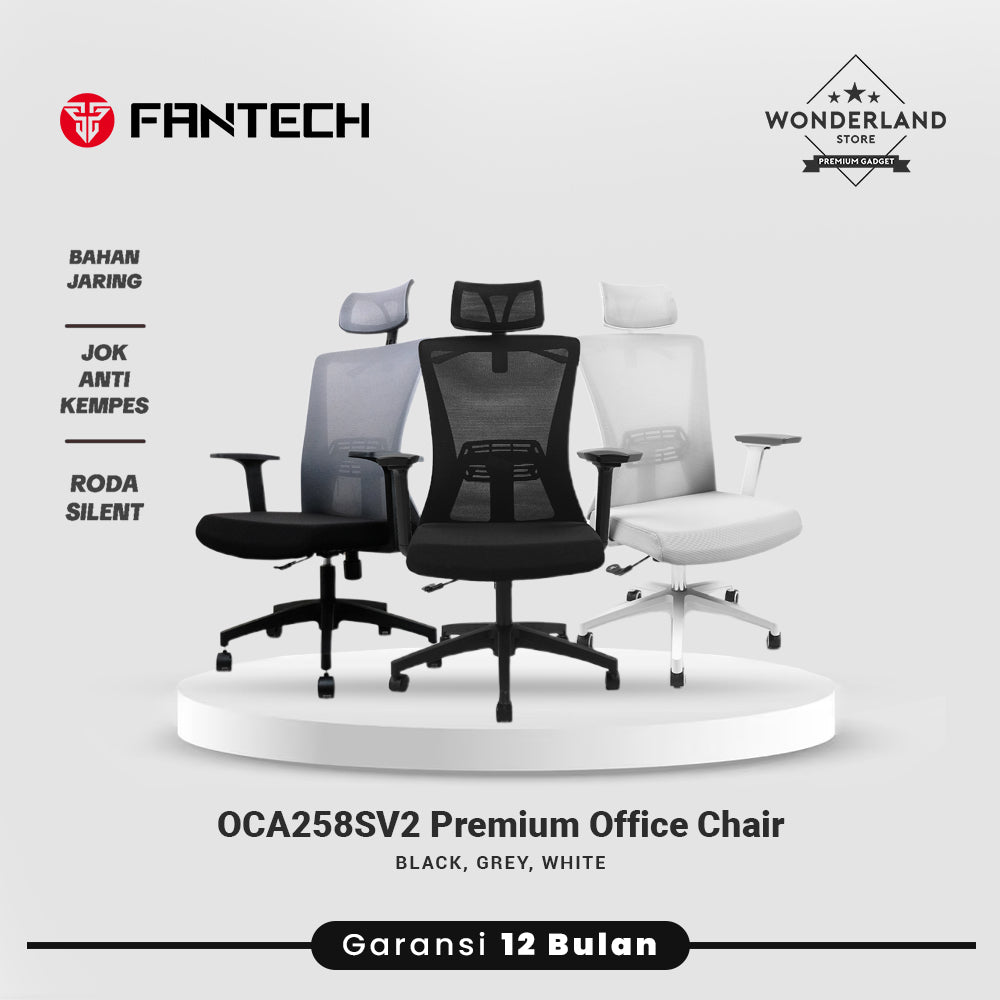 Fantech OCA258 OCA258SV2 OCA258S OC-A258 OCB258 Kursi Kantor Office Chair Gaming Chair