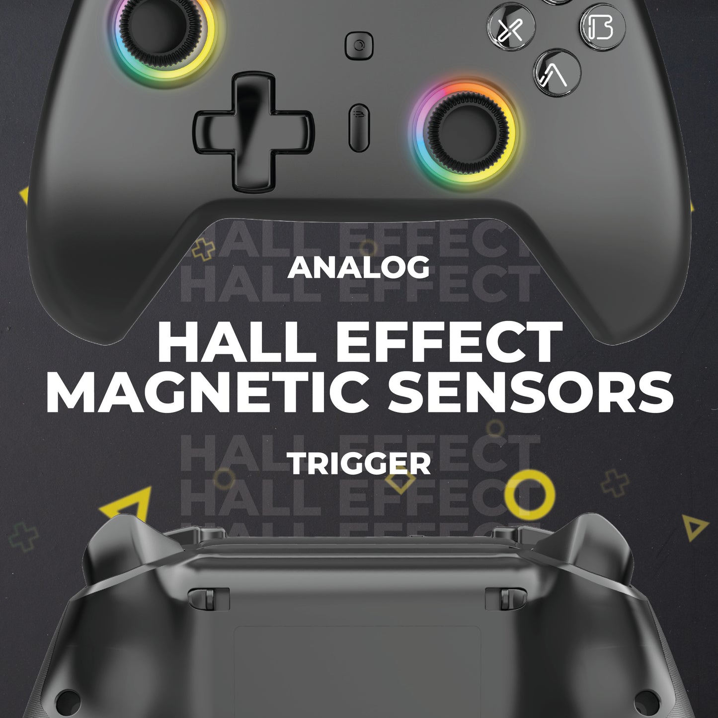 Sades Ryunix G90 Gamepad Hall Effect Tri Mode Gaming Controller