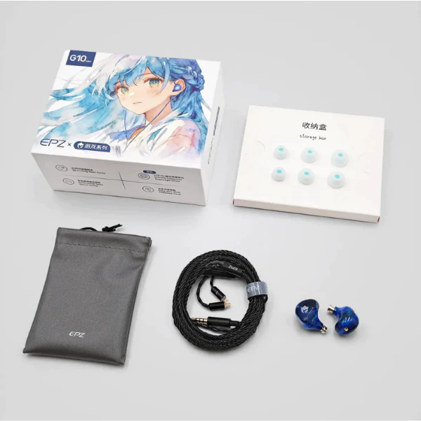 EPZ G10 New 10mm LCP+PU Composite Diaphragm Dynamic Driver IEM Earphone