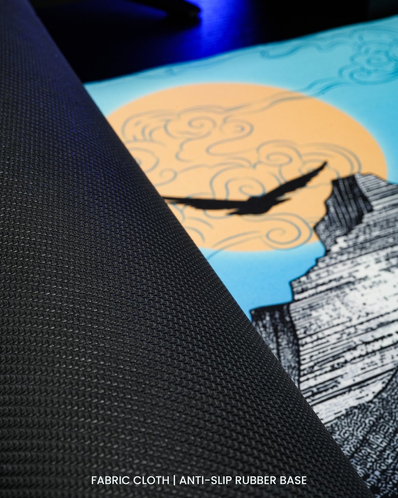 Sades Ryunix RD-84 Aesthetic Mousepad Gekkou Ikazuchi Hinode Gaming Sades Deskmat Speed Type