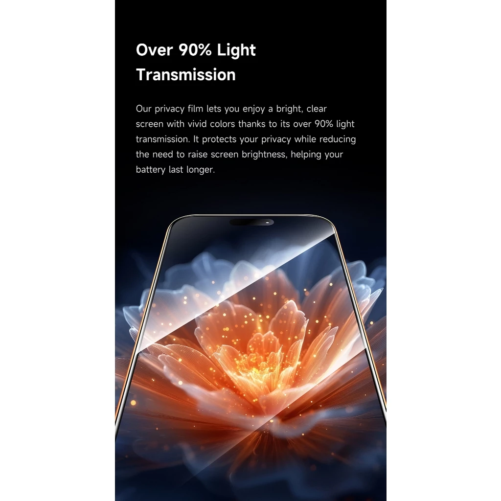 Mcdodo Tempered Glass Anti Spy For iPhone 17 17 Pro 17 Pro Max Ultra HD Screen Protector