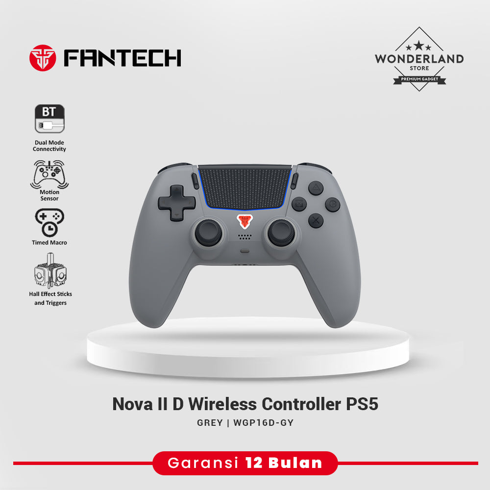 Fantech NOVA II D WGP16D Gamepad Stick PS5 Wireless Controller Hall Effect Multi Platform Bluetooth PS5 PC