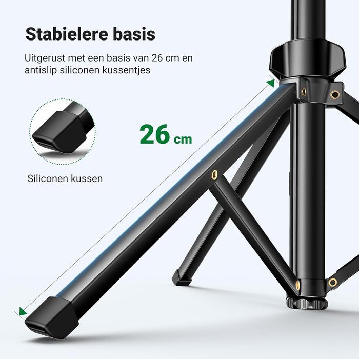 Ugreen Bluetooth Selfie Stick with Tripod Stand Rechargeable Foldable 45301