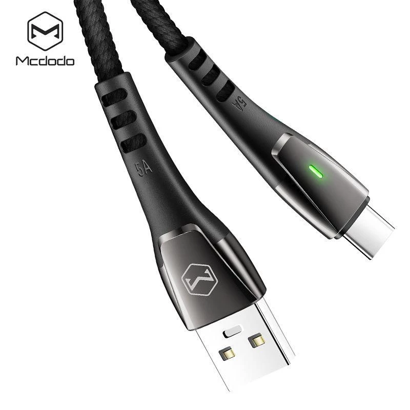 Mcdodo Kabel USB to USB-C Cable Auto Power Off 5A 65W Fast Charging CA-6790