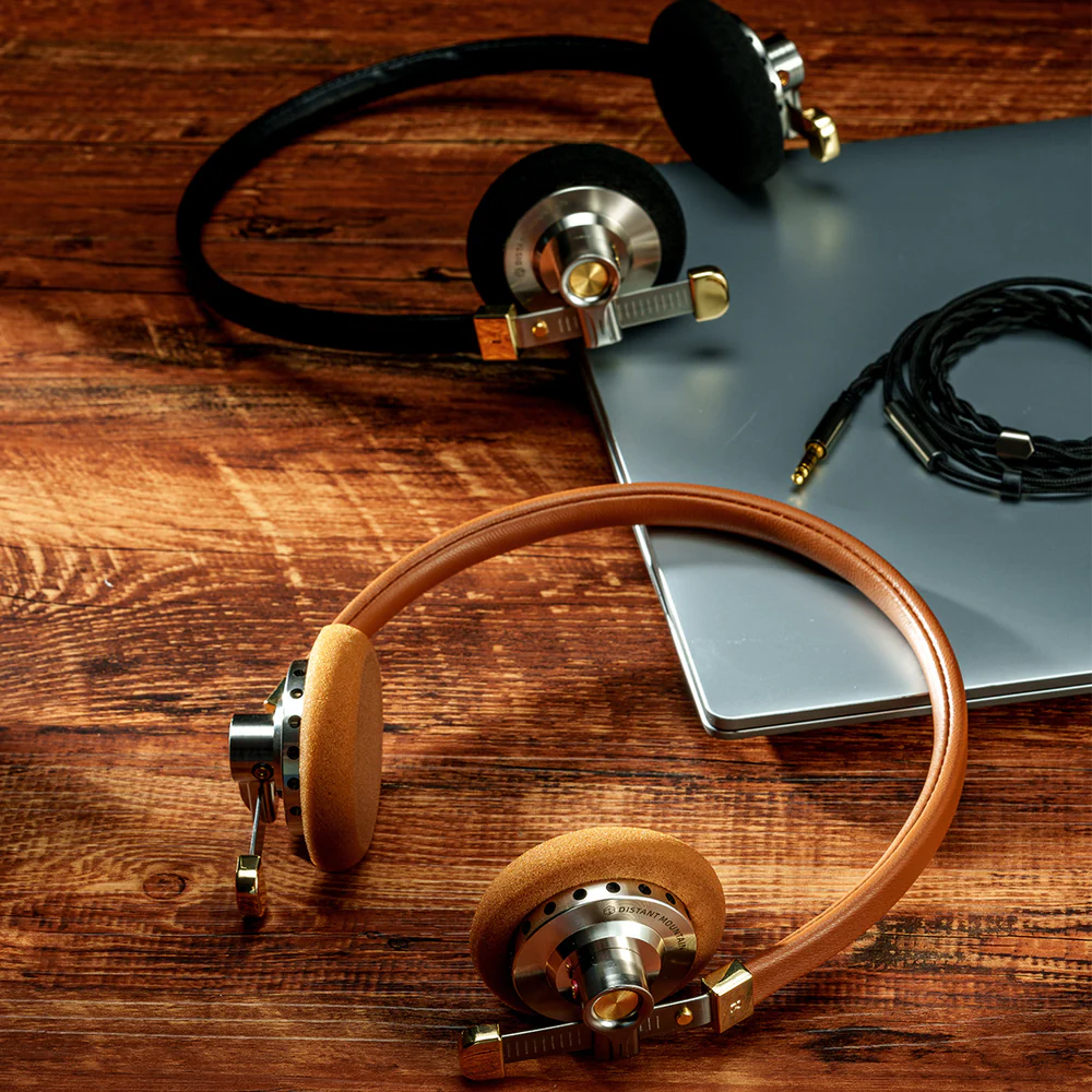 Roseselsa Distant Mountain 40mm Dynamic Driver Classic Retro On Ear Headphone