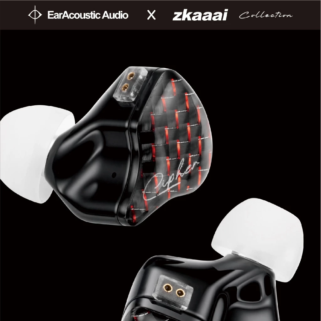 Earacoustic Zkaaai Cipher Gaming Single Dynamic Driver In Ear Monitor IEM Earphone