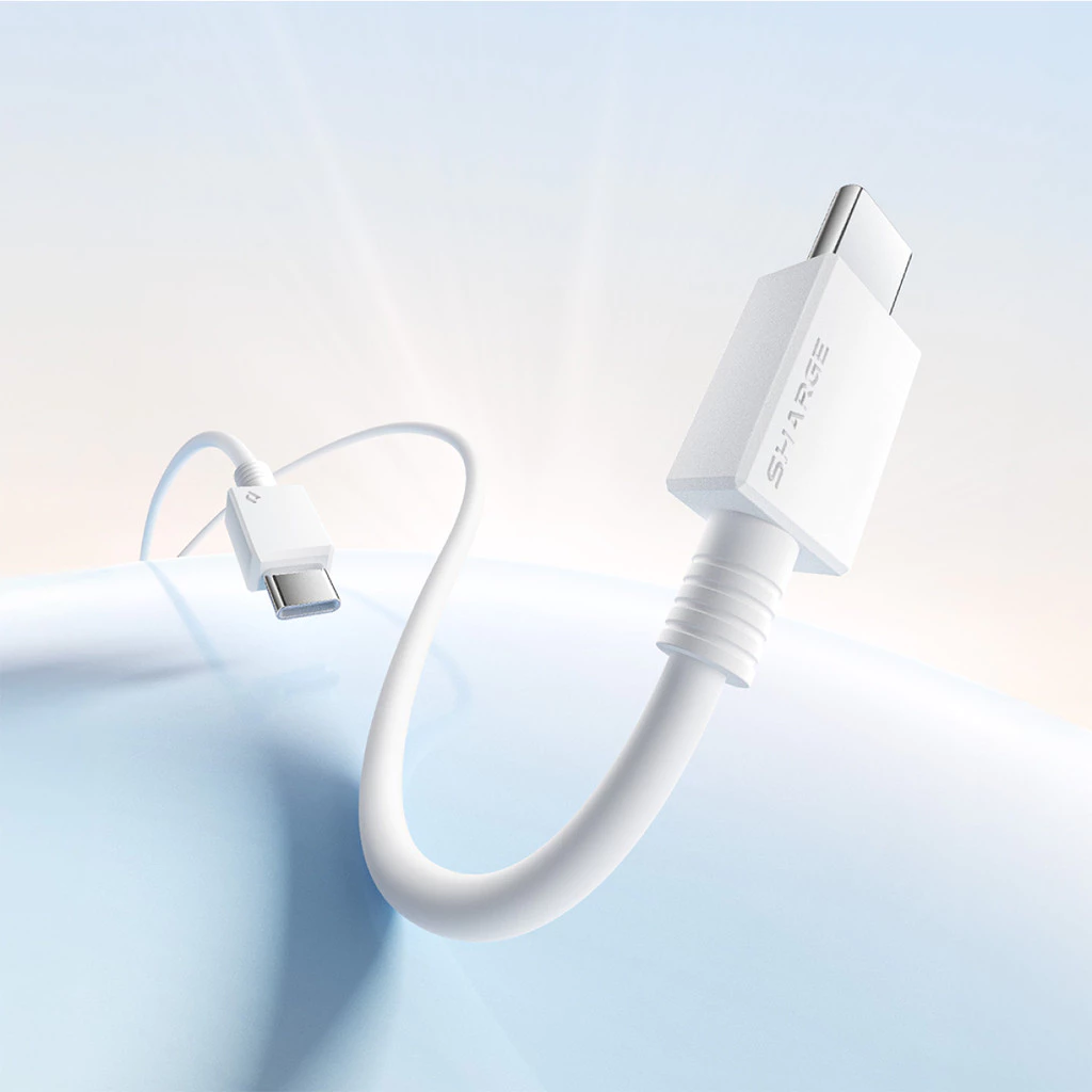 Sharge Kabel Data USB-C to C 60W 3A 240W 5A Fast Charging Sillicone Material L6
