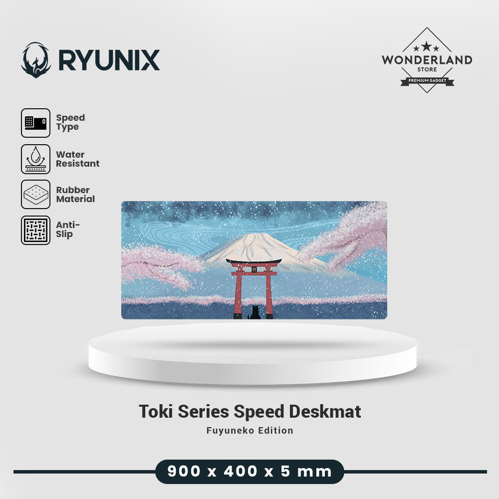 Sades Ryunix Mousepad Deskmat TOKI Limited Series FUYUNEKO EDITION
