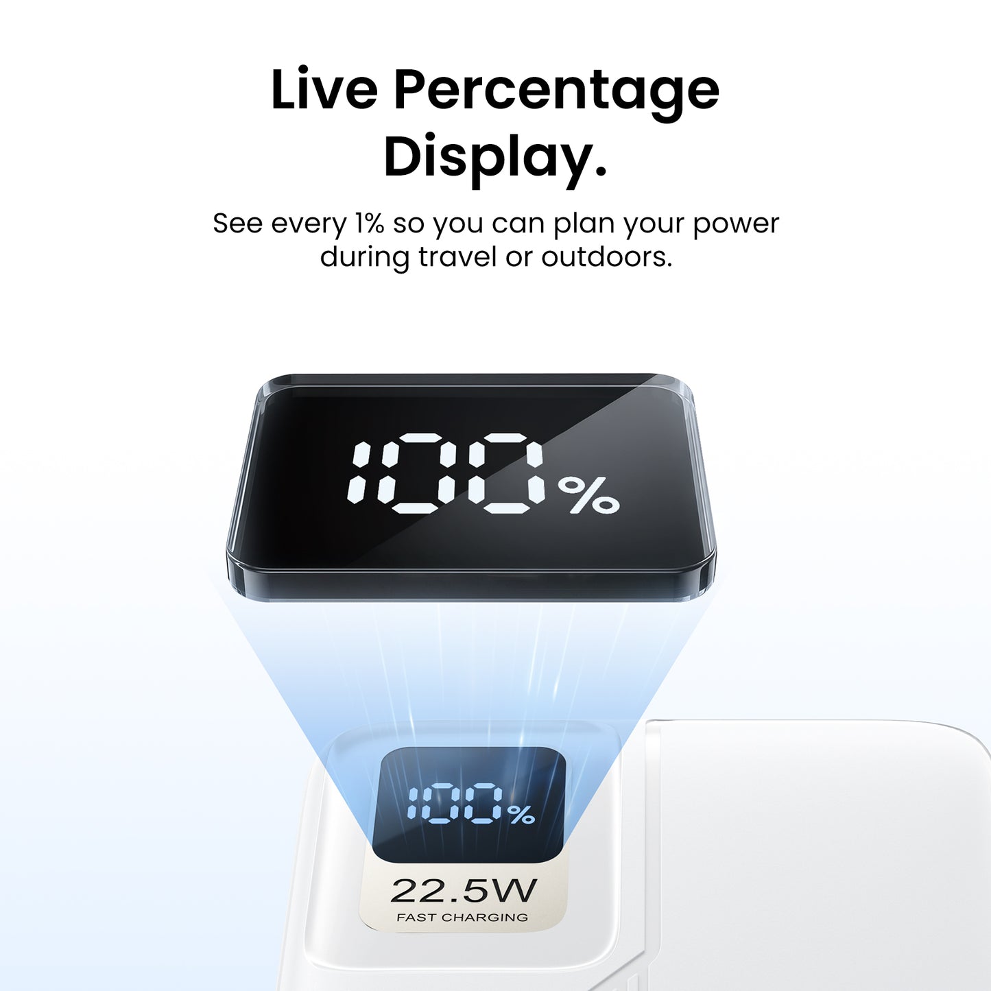 Vention CCC Powerbank 10000mAh 20000mAh 22.5W PD QC SCP AFC FCP LED Display Fast Charge