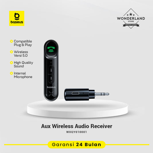 Baseus Adapter BSBA-02 AUX Wireless Audio Receiver Hifi Audio Range 10M