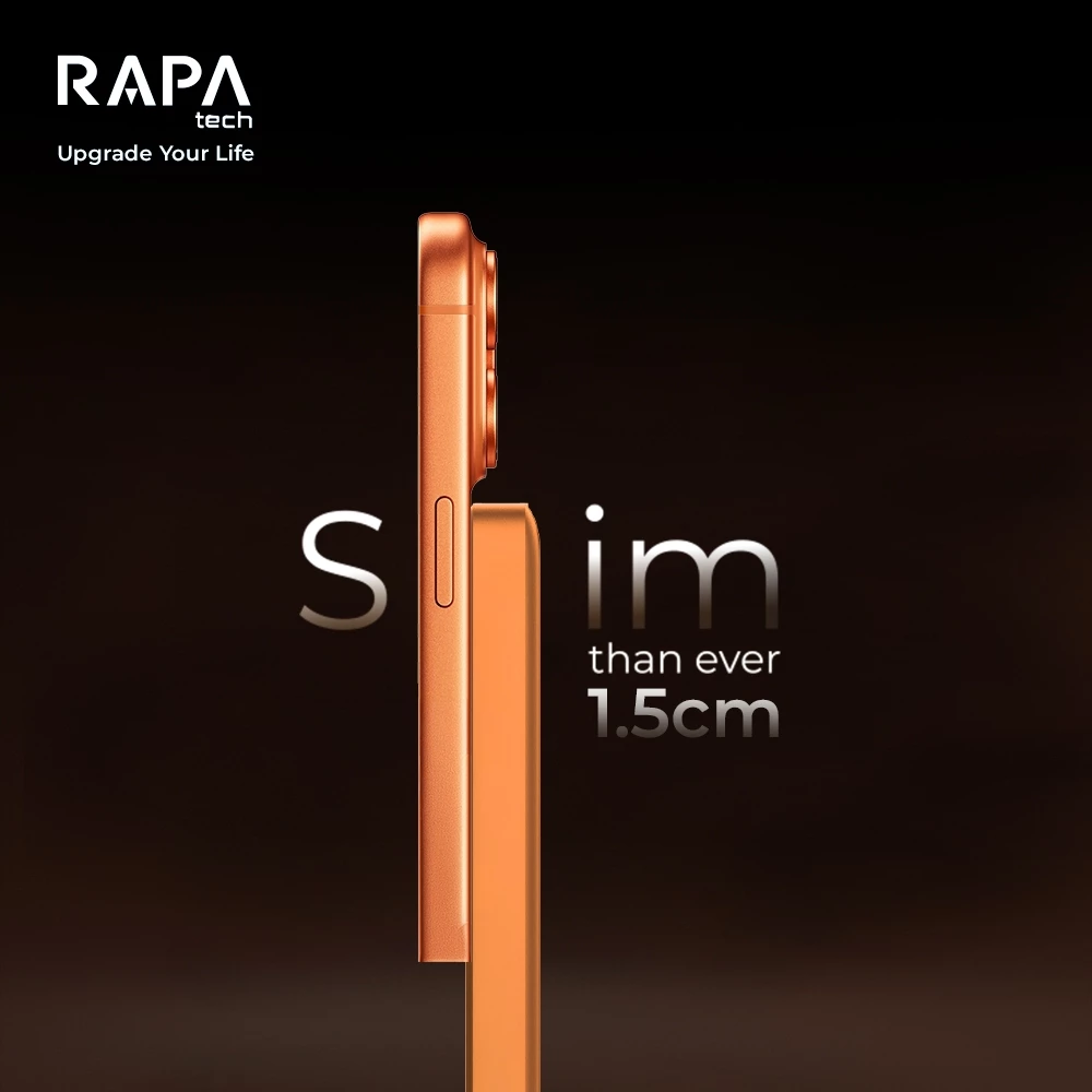 RAPAtech Origin ON+ Qi2.2 Fast Charging PD35W + Wireless 25W Magsafe 10.000mAh Wireless Powerbank