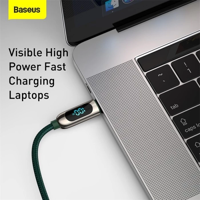 Baseus Display Cable USB-C to C 100W Fast Charging PD PPS LED Display
