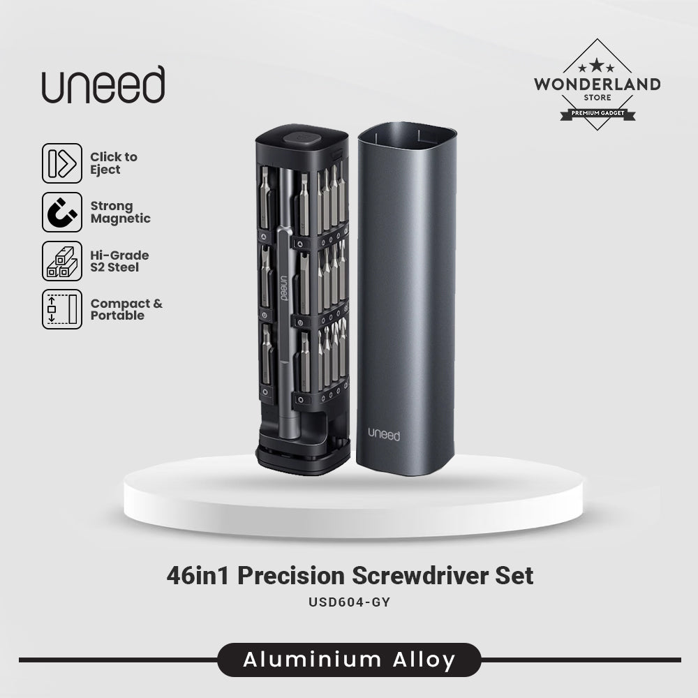 Uneed Precision Screwdriver Kit 31in1 51in1 Premium Obeng Set - USD604 / USD603N