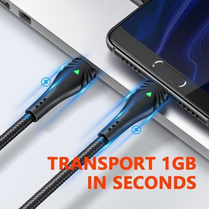 Mcdodo Kabel Data USB-C to C 60W 1.5M PD PPS SFC with LED Indicator