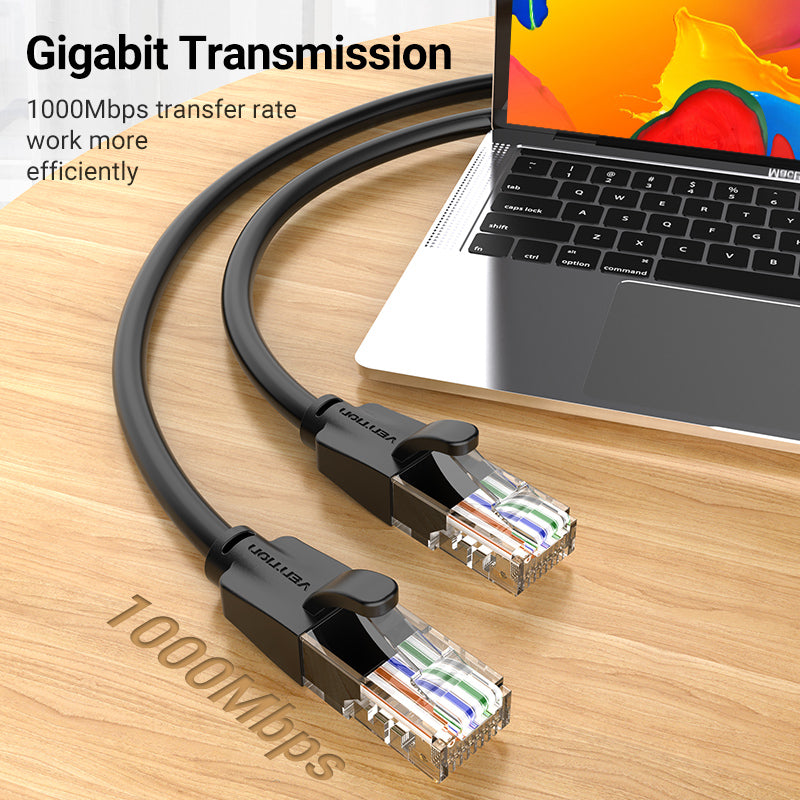 Vention Cable LAN RJ45 Cat 6.UTP Patch Gigabit Ethernet 10M 15M 20M 25M 30M 40M IBE