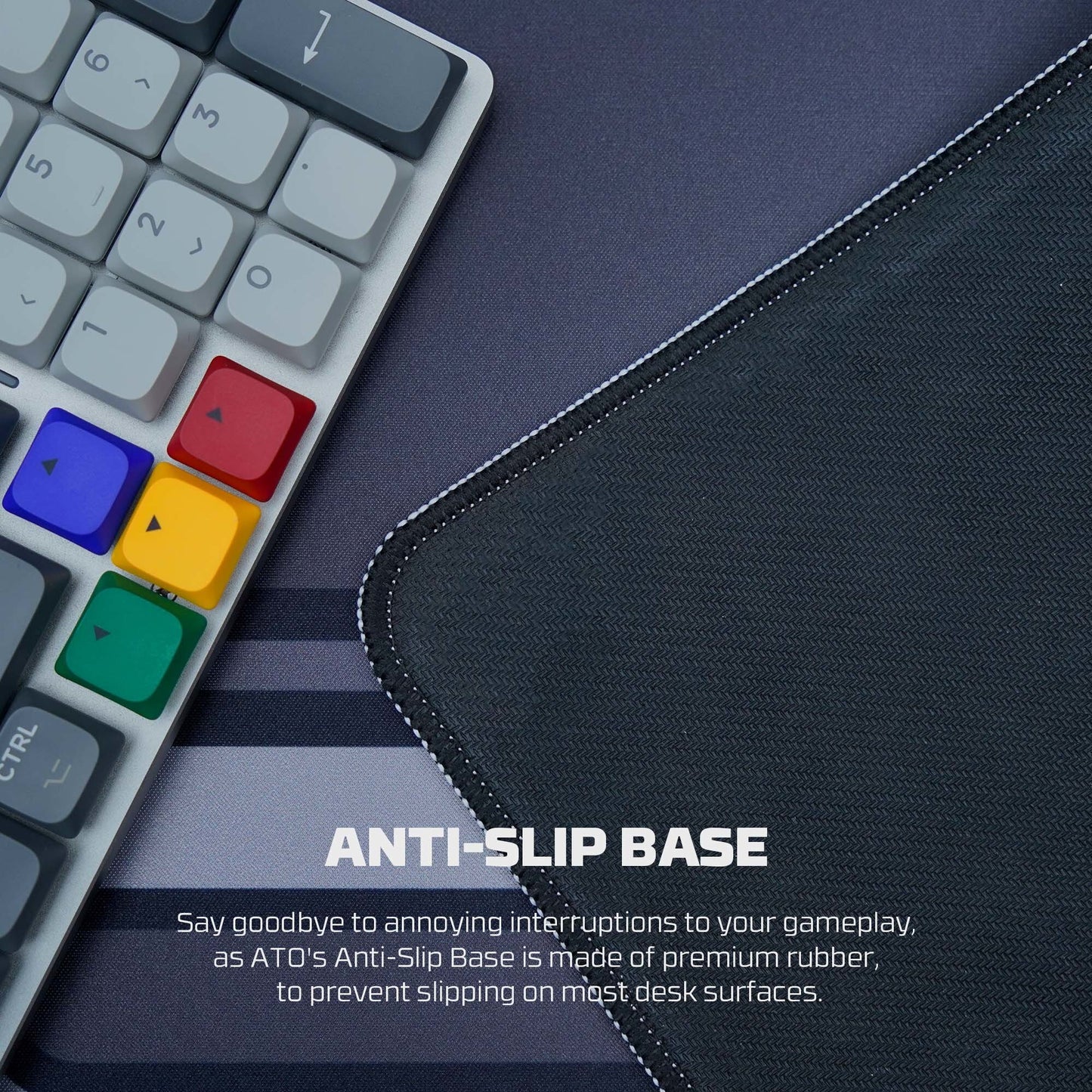 Fantech Ato Super Maxfit MP905 Deskmat Mousepad Retro Anti Slip