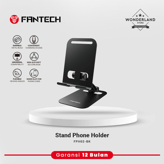 Fantech Phone Holder FPH02 Stand Dudukan Kuat untuk Handphone & Tablet Adjustable hingga 180° / 360°