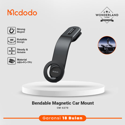 Mcdodo Magnetic Car Mount Phone Holder Stand Dashboard Mobil Universal