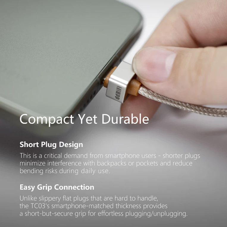 DDHiFi TC03SS / TC03SL / TC03LL USB-C OTG Audio Decoding Cable USB-C to USB-C