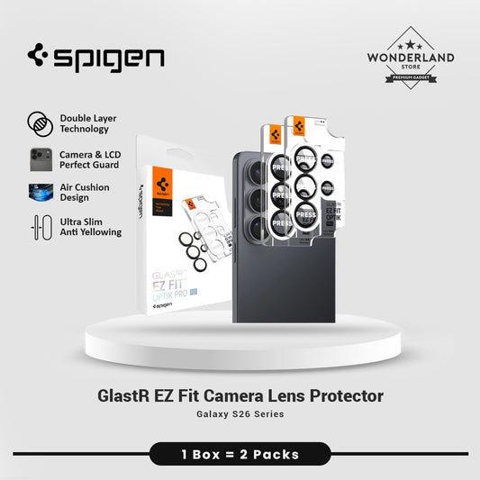 Spige Lens Protector for Samsung Galaxy S26 Ultra GlastR EZ Fit Optik Pro HD Clear Anti Gores Camera Cover