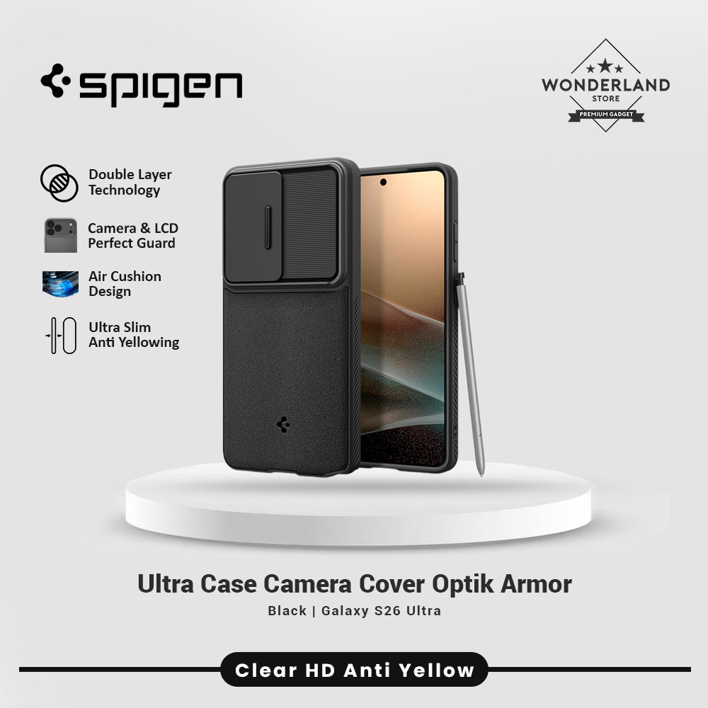 Spigen Case Samsung Galaxy S26 Ultra Spigen Optik Armor Camera Cover
