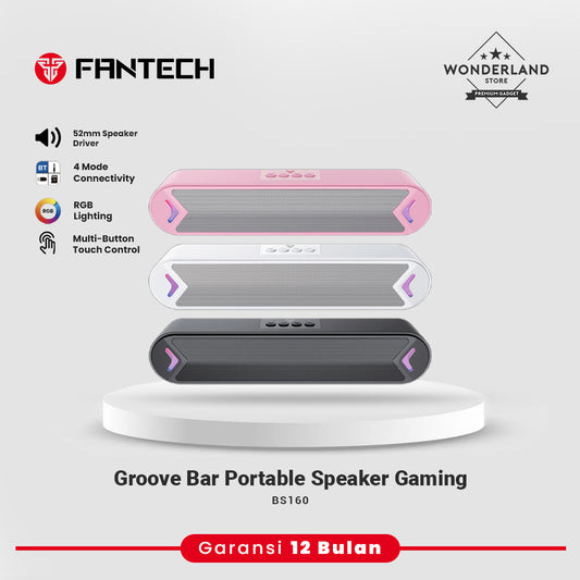 Fantech Groove Bar BS160 Soundbar Speaker Gaming Bluetooth Dual Tuned Driver