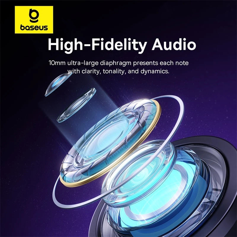 Baseus Encok HZ11 CZ11 In-Ear Wired Earphones Jack 3.5 USB-C Powerful Bass