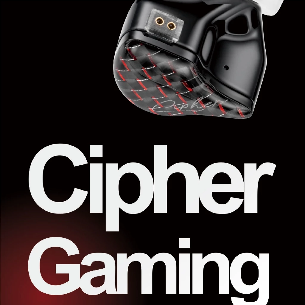 Earacoustic Zkaaai Cipher Gaming Single Dynamic Driver In Ear Monitor IEM Earphone