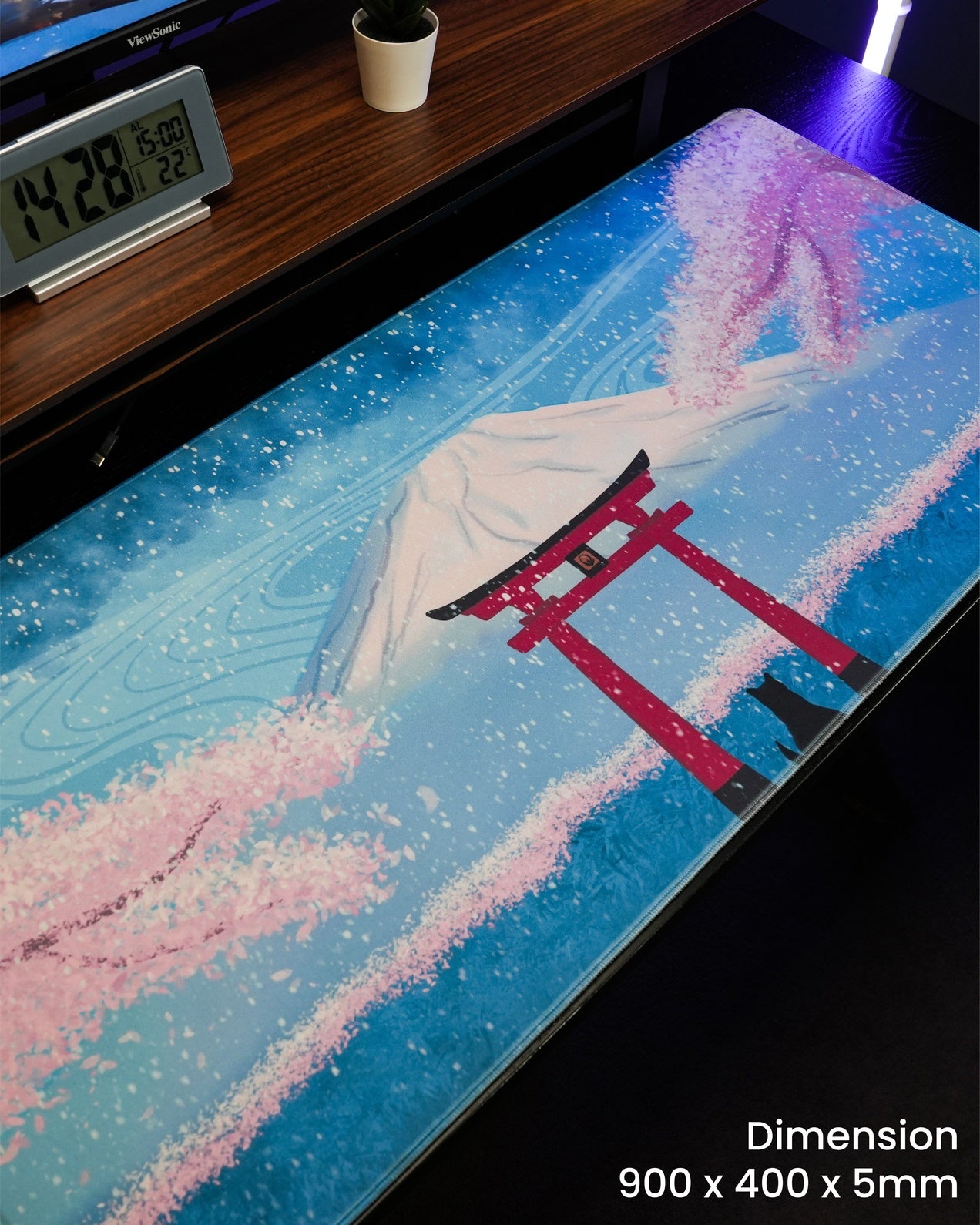 Sades Ryunix Mousepad Deskmat TOKI Limited Series FUYUNEKO EDITION
