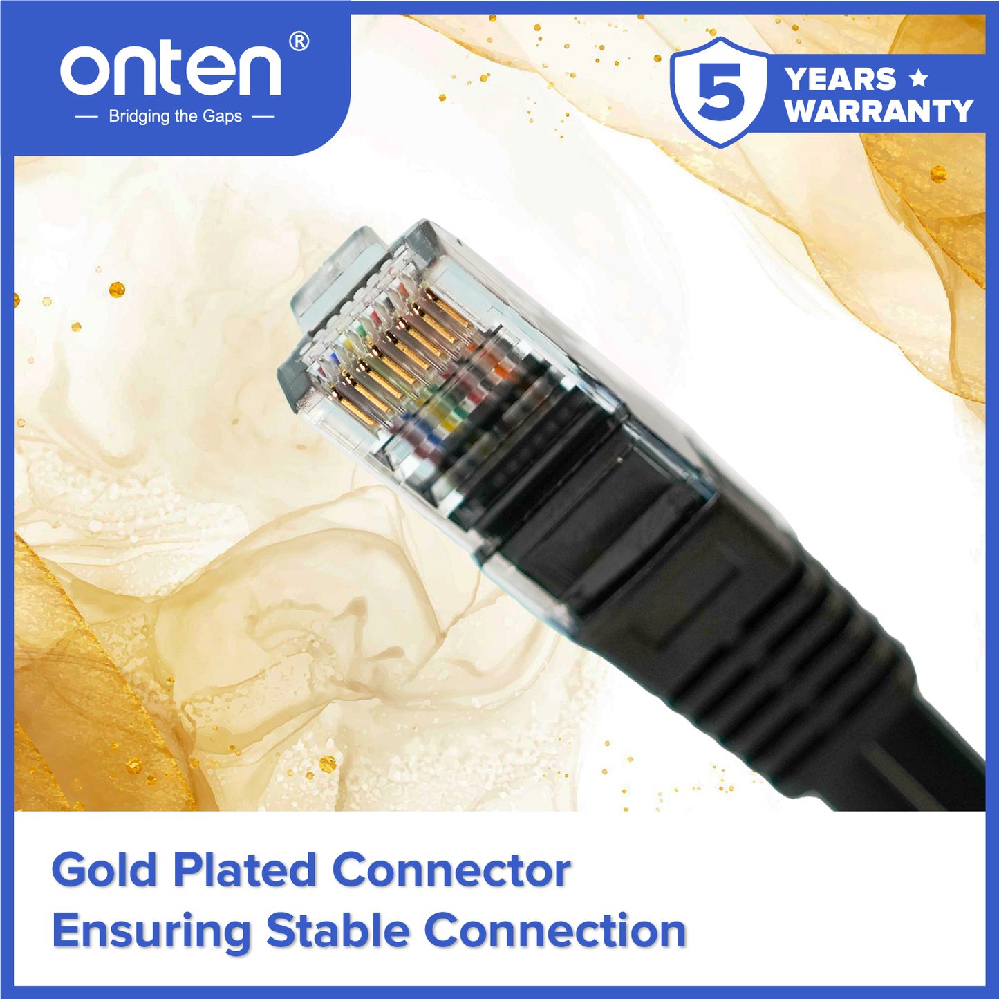 Onten Cable Connector USB to LAN RJ45 Ethernet Support Up To 100Mb/s Internet Speed OTN-UA21