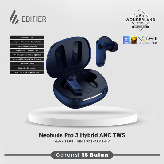 Edifier NeoBuds Pro 3 ANC LDAC SBC TWS Bluetooth Earbuds IP54 Lossless Audio