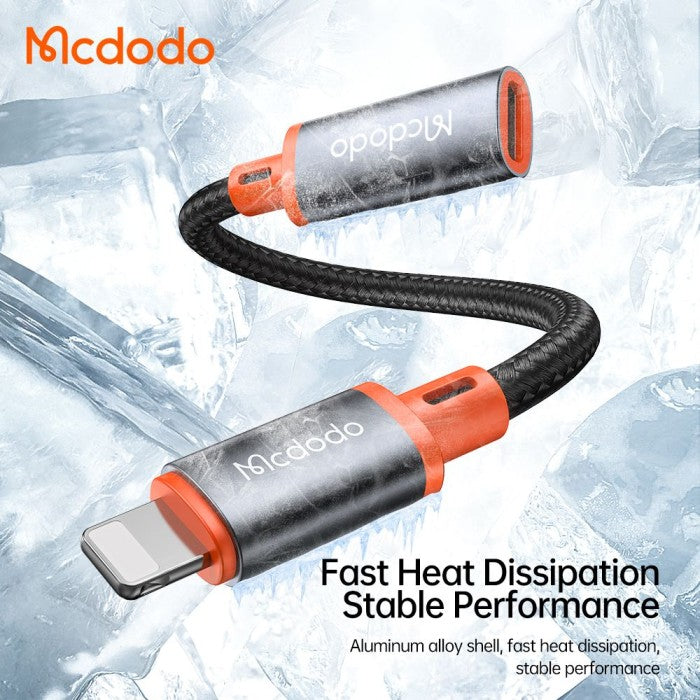 Mcdodo Converter USB-C Female to Lightning Male Support Audio+Transfer Data